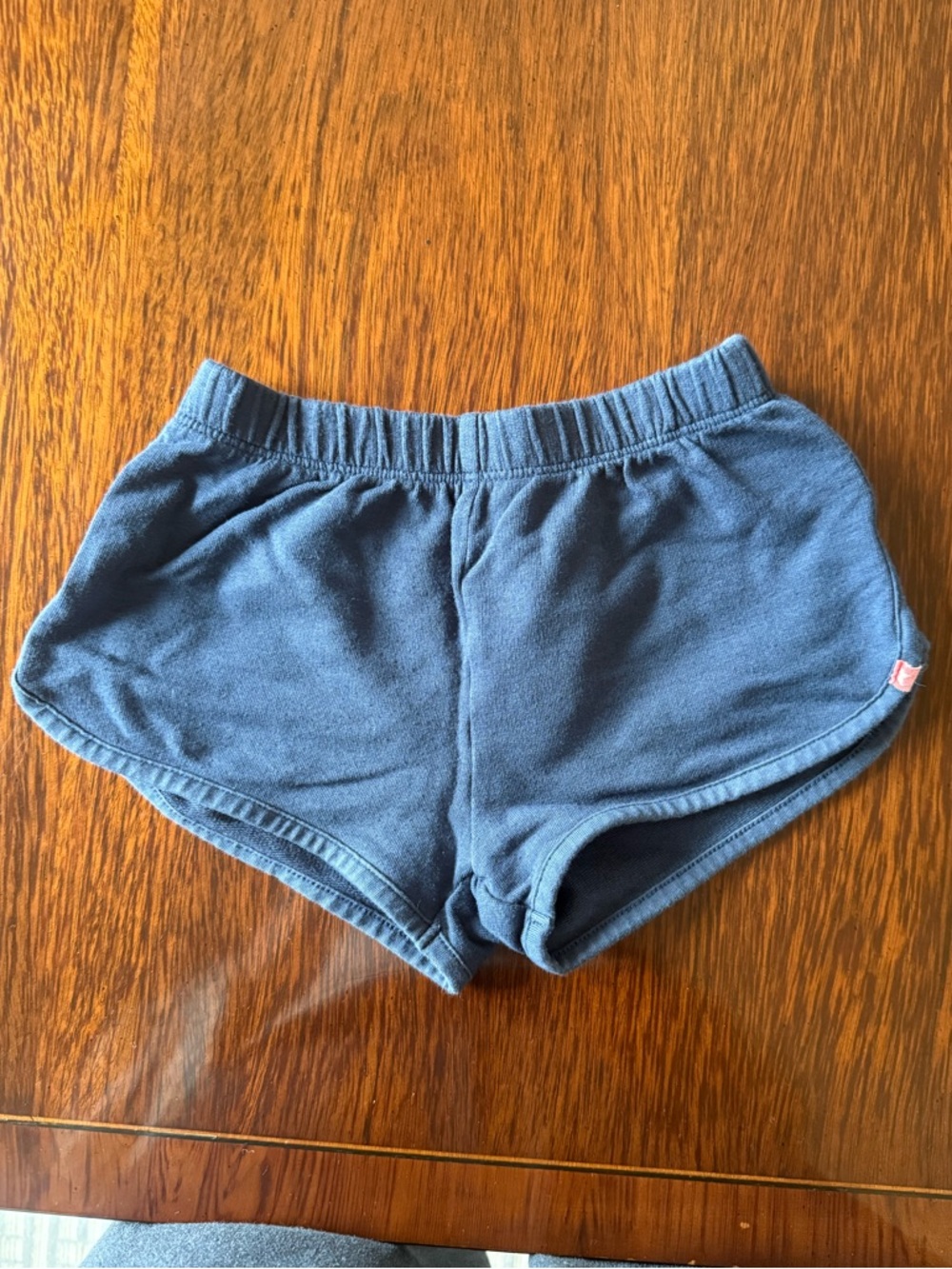Pink Chicken Navy Blue Girls' Everyday Shorts